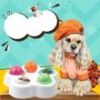 Puzzle Treat Dispenser, Interactive IQ Toy, Non-Slip Slow Feeder