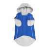 Weekender Dog Sweatshirt Hoodie - Pink & White Plaid