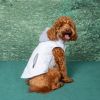Weekender Dog Sweatshirt Hoodie - Pink & White Plaid